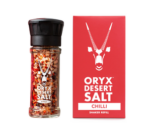 Oryx Chilli Salt Grinder 250g  + Refill pack