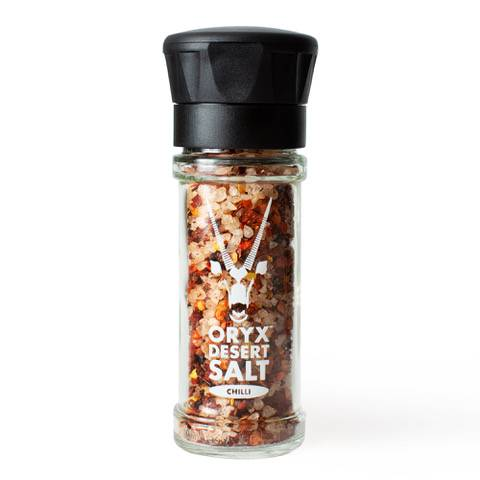 Oryx Chilli Salt Grinder 100g (6 pack)