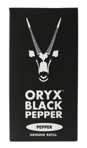 Oryx Black Pepper Refill Box 100g  (6 pack) S128