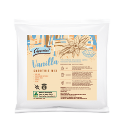 Cappstar Vanilla Smoothie Mix packaging on a white background