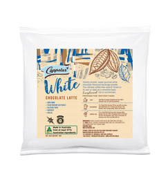 Cappstar White Chocolate Latte package on a white background