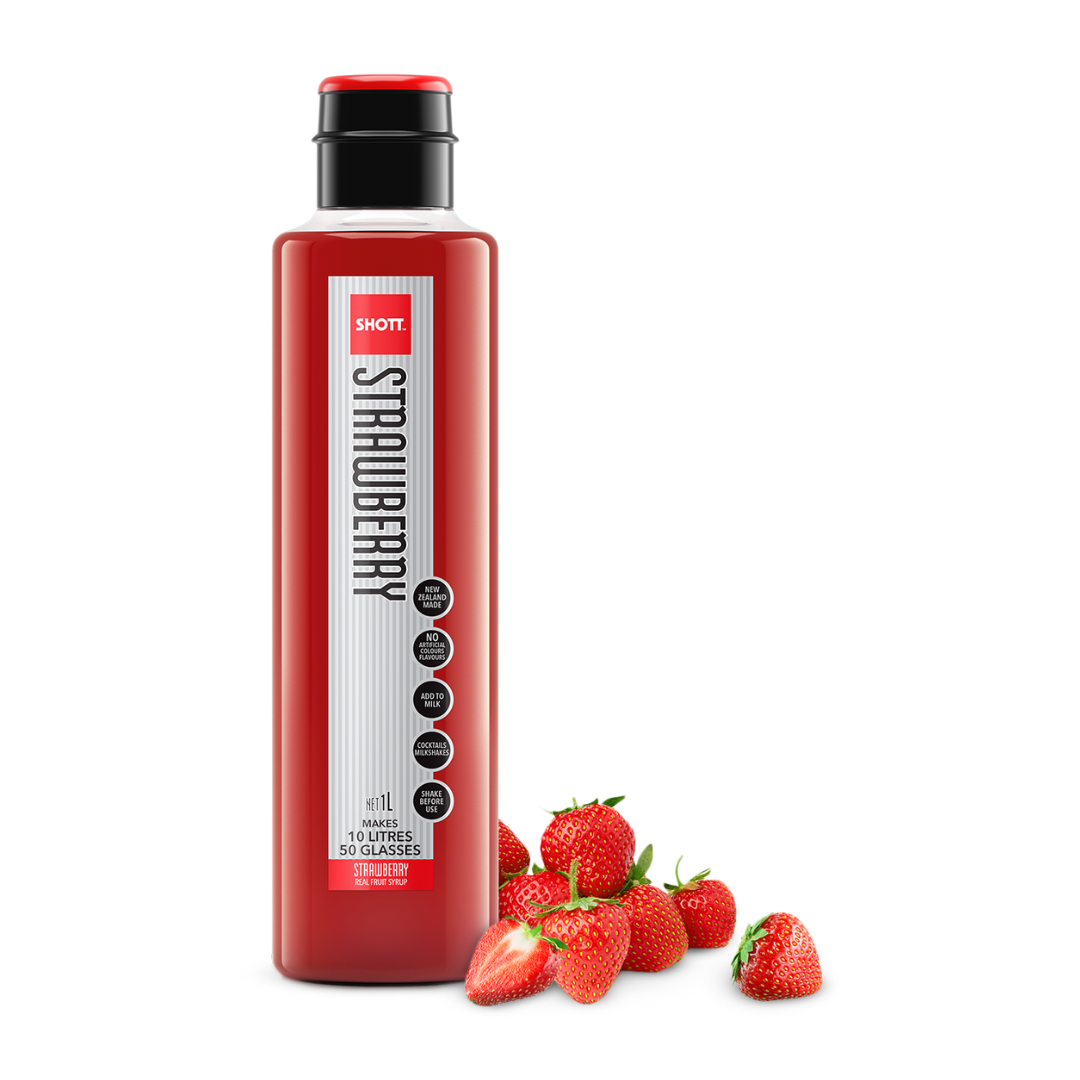 Shott Strawberry Fruit Smoothie 1Lt