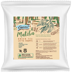 Matcha Green Tea Latte/Frappe: Case (6 x 1kg bags)