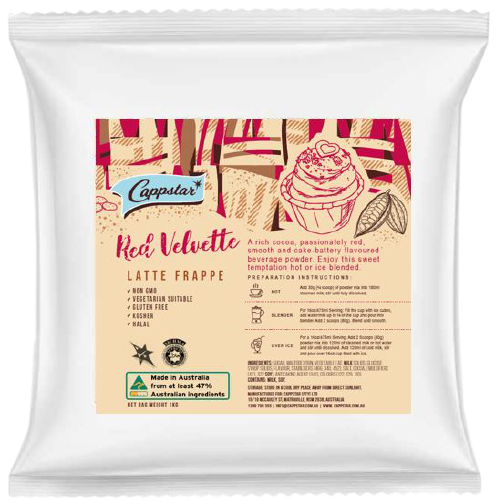 Red Velvette Latte/Frappe (1kg bag)