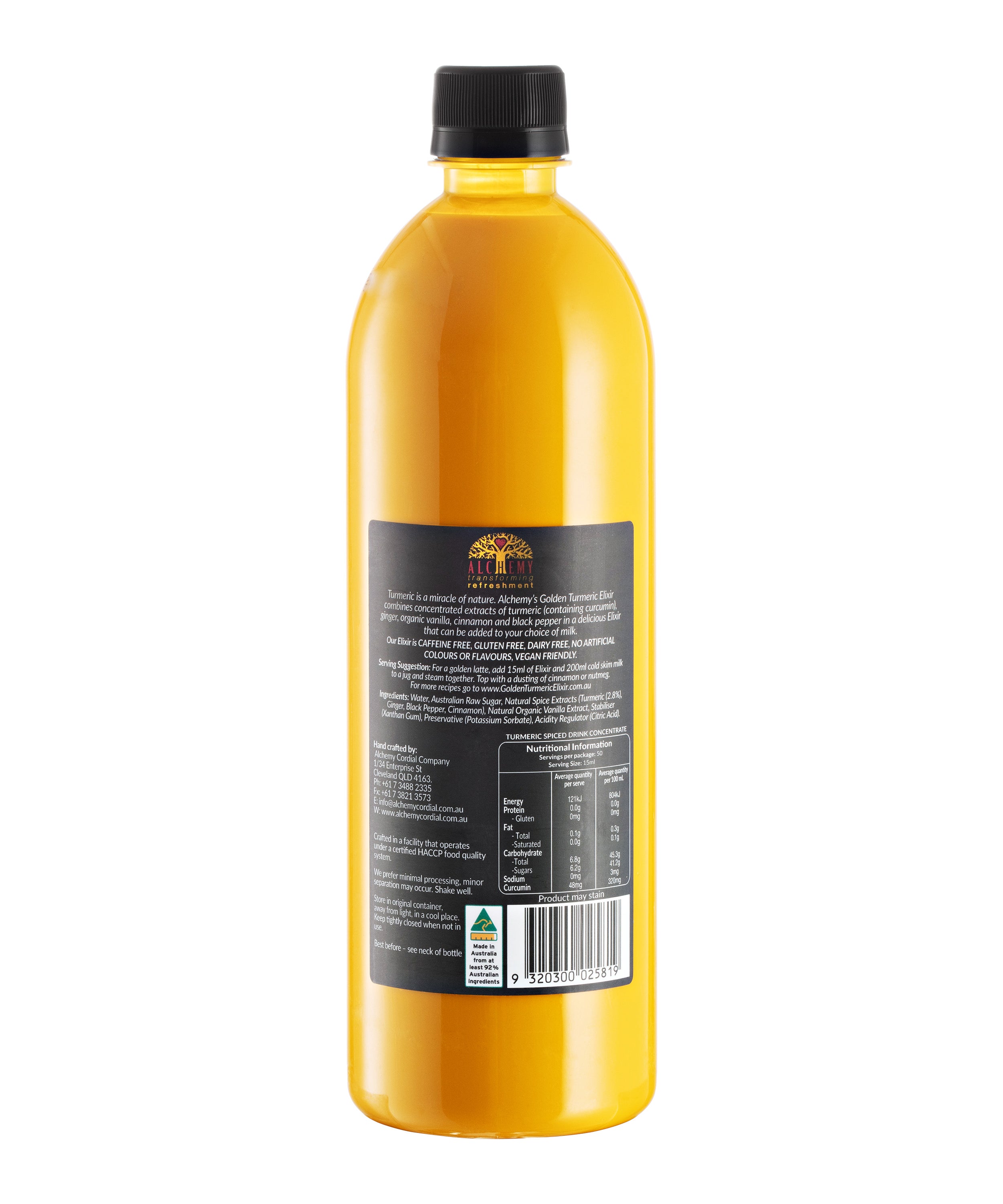 Golden Turmeric Elixir Original 750ml